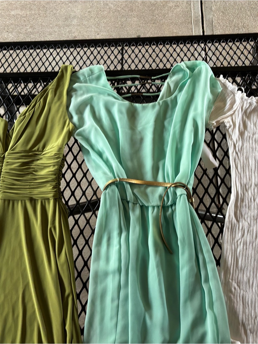 3 women dresses both new except white